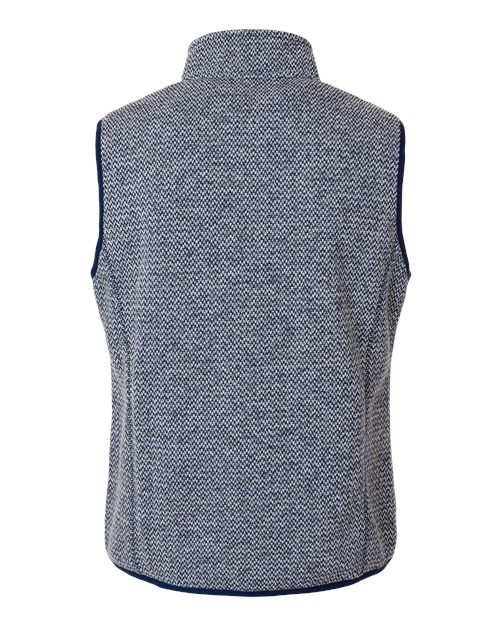 North End NE731W Women's Jasper Jacquard Fleece Vest