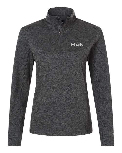 HUK H6130024 Women's Coldfront+ Quarter-Zip Pullover