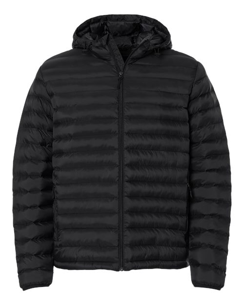 Weatherproof 26715 Men's Lightweight Poly-filled Hooded Puffer Jacket