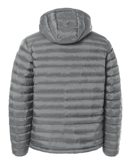 Weatherproof 26715 Men's Lightweight Poly-filled Hooded Puffer Jacket