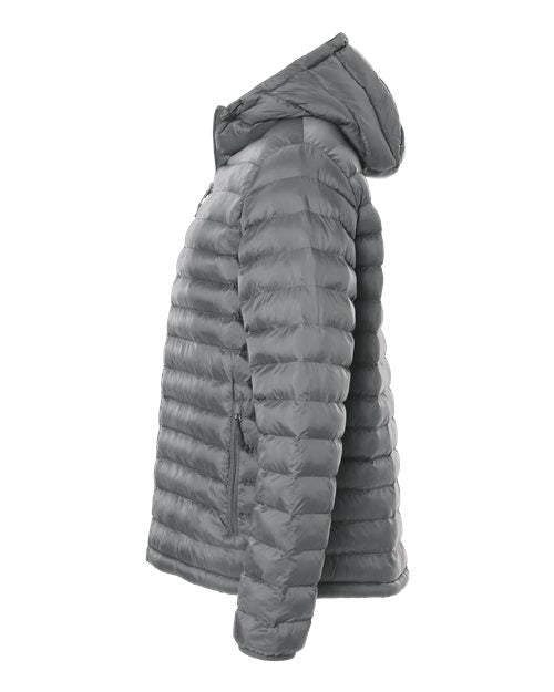 Weatherproof 26715 Men's Lightweight Poly-filled Hooded Puffer Jacket