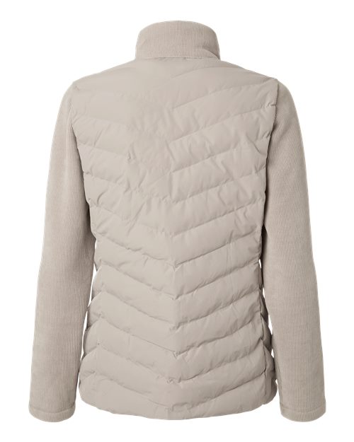 Weatherproof W26719 Women's Mixed Media Chevron Jacket