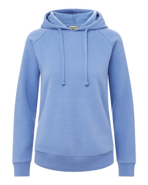 MV Sport W25164 Women's Vintage Fleece Hooded Sweatshirt