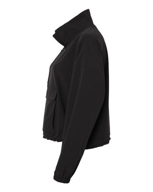 Boxercraft BW5204 Women's Stretch Woven Quarter-Zip Pullover