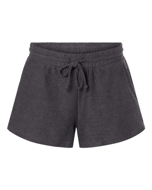 Boxercraft BW6506 Women's Rib Knit Corded Shorts