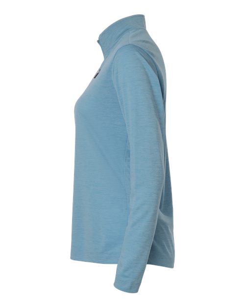 AllPro 4HM70L Women's Pro-Lock Performance Mélange Quarter-Zip Pullover