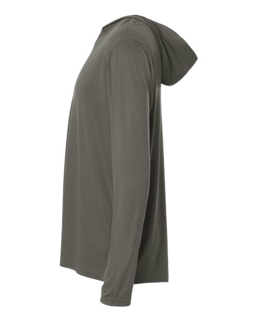 AllPro 48510 Unisex Pro-Lock Performance Hooded Long Sleeve T-Shirt