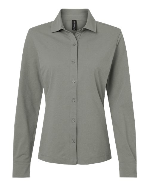AllPro 41SPLL Women's Pro-Flex Sorona® Button Down Shirt