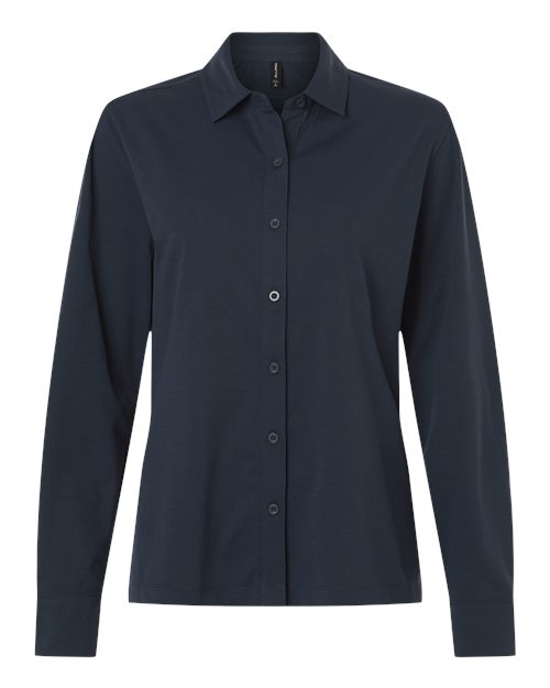 AllPro 41SPLL Women's Pro-Flex Sorona® Button Down Shirt