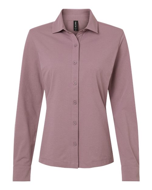 AllPro 41SPLL Women's Pro-Flex Sorona® Button Down Shirt