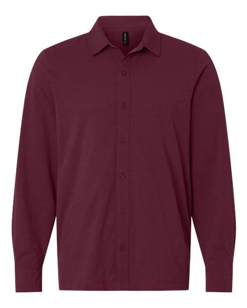 AllPro 41SPLS Men's Pro-Flex Sorona® Button Down Shirt
