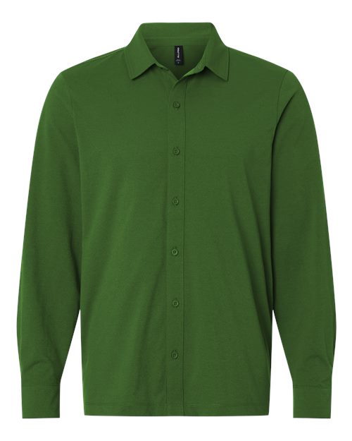 AllPro 41SPLS Men's Pro-Flex Sorona® Button Down Shirt