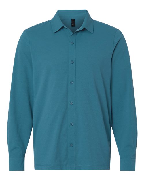 AllPro 41SPLS Men's Pro-Flex Sorona® Button Down Shirt