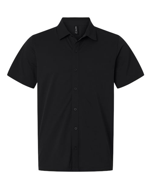 AllPro 41SPSS Men's Pro-Flex Sorona® Button Down Short Sleeve Shirt