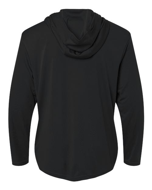 AllPro 48510Y Youth Pro-Lock Performance Hooded Long Sleeve T-Shirt