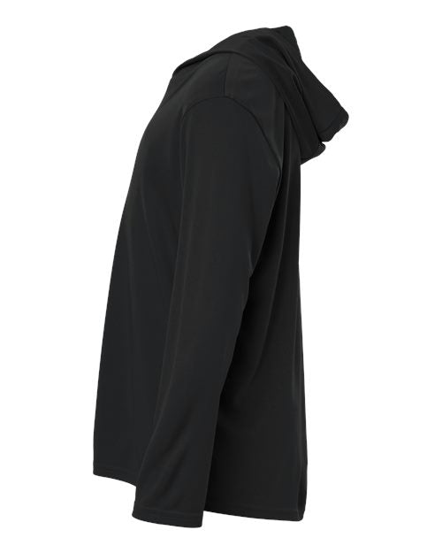 AllPro 48510Y Youth Pro-Lock Performance Hooded Long Sleeve T-Shirt