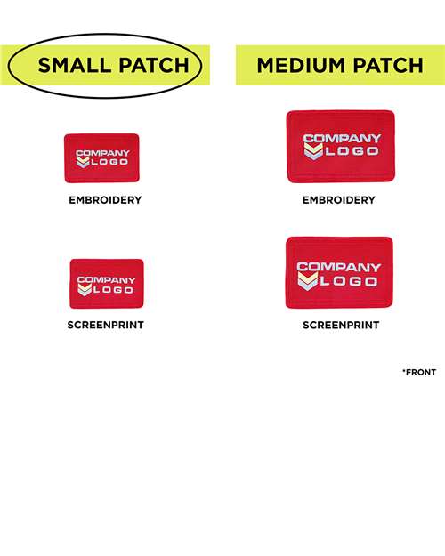 MERET SPF10 Small Blank Red Patch - Qty 10