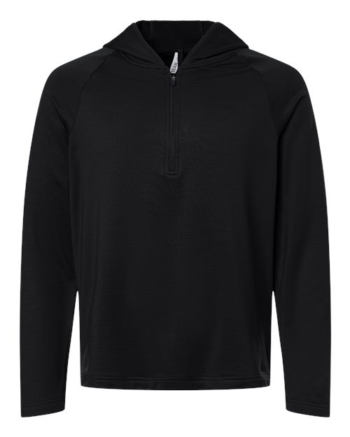 Team 365 TT200 Men's Qualify Quarter-Zip Hooded Pullover