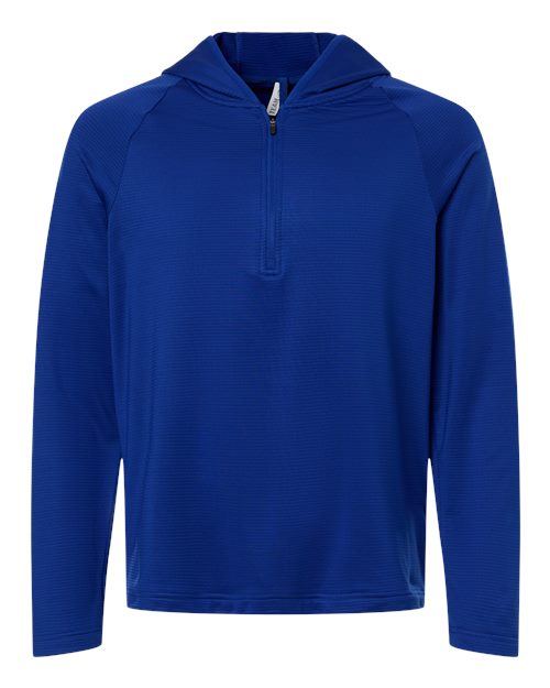 Team 365 TT200 Men's Qualify Quarter-Zip Hooded Pullover
