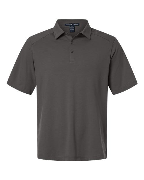 Devon & Jones DG102 Men's Seaton Pebble Textured Polo