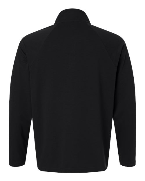 Devon & Jones DG402 Men's Seaton Pebble Textured Quarter-Zip Pullover