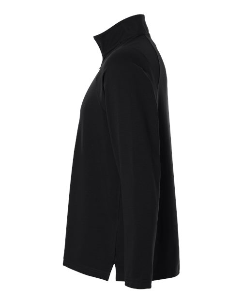 Devon & Jones DG402 Men's Seaton Pebble Textured Quarter-Zip Pullover