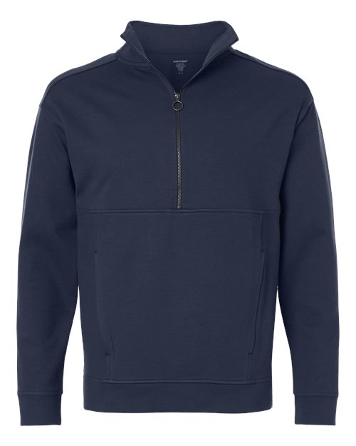 North End NE220 Men's Mantra Half-Zip Ottoman Pullover