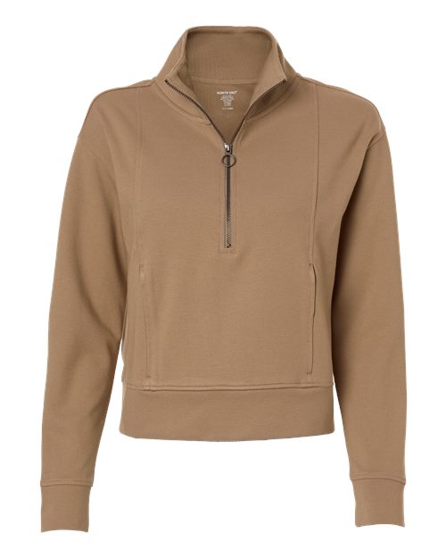 North End NE220W Women's Mantra Half-Zip Ottoman Pullover