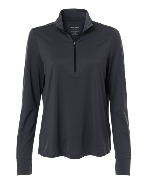North End NE405W Women's JAQ Stretch Performance Quarter-Zip