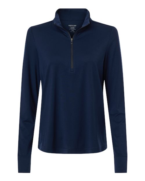 North End NE405W Women's JAQ Stretch Performance Quarter-Zip