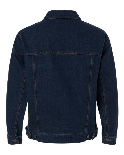 Harriton M75 Unisex Cooper Denim Jacket