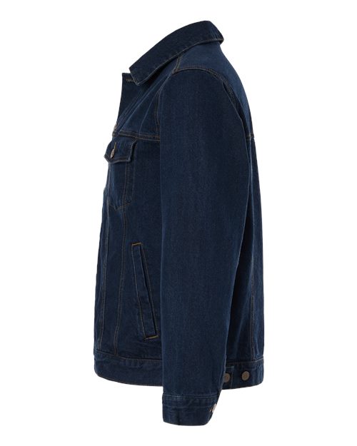 Harriton M75 Unisex Cooper Denim Jacket