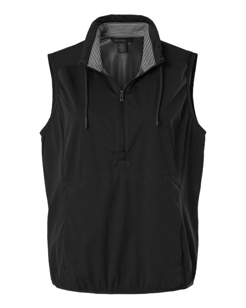 North End NE76W Women's Network Lightweight Quarter-Zip Vest