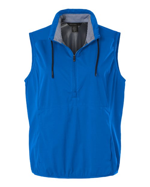 North End NE76W Women's Network Lightweight Quarter-Zip Vest