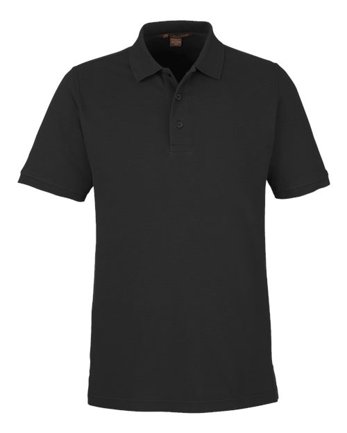 Harriton M205T Men's Valiant Cotton Snag Protect Polo