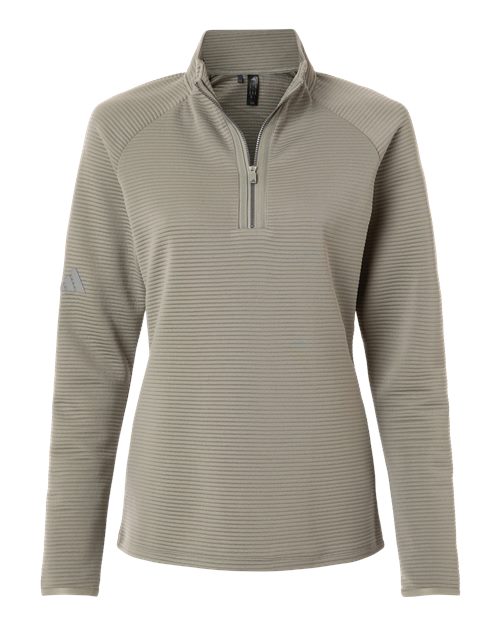 Adidas A589 Women's Spacer Quarter-Zip Pullover