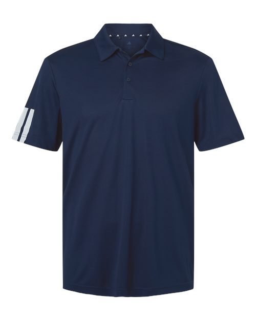 Adidas A719 Men's Performance 3-Stripes Climacool Polo