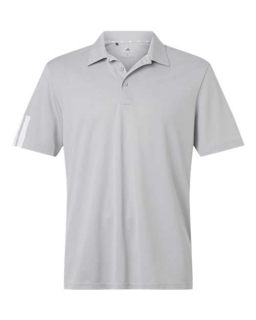 Adidas A719 Men's Performance 3-Stripes Climacool Polo