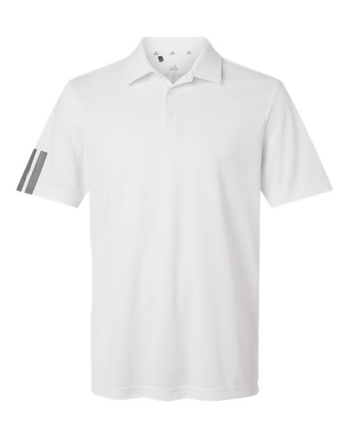Adidas A719 Men's Performance 3-Stripes Climacool Polo