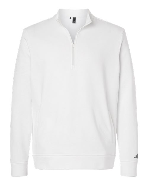 Adidas A721 Men's Elevated Fleece Quarter-Zip Pullover