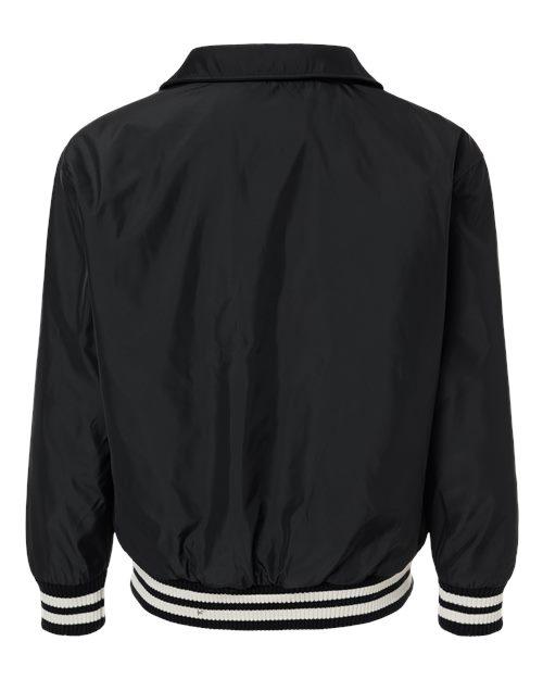 Shaka Wear SHCVBJ Unisex Collared Varsity Jacket