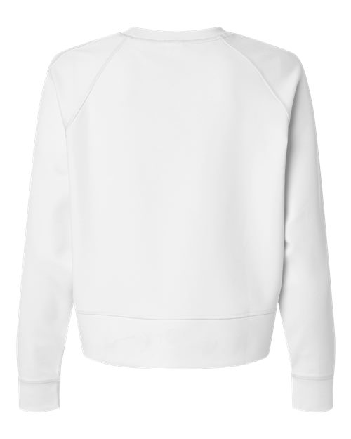 Adidas A1014 Women's Beyond Side-Snap Crewneck Sweatshirt