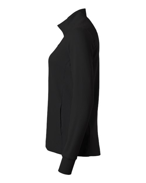 Adidas A1015 Women's Performance Textured Full-Zip Jacket