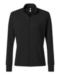 Adidas A1015 Women's Performance Textured Full-Zip Jacket