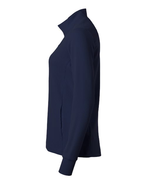 Adidas A1015 Women's Performance Textured Full-Zip Jacket