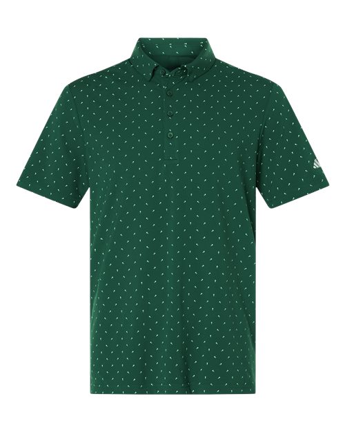 Adidas A2028 Men's Ultimate365 Micro Print Polo