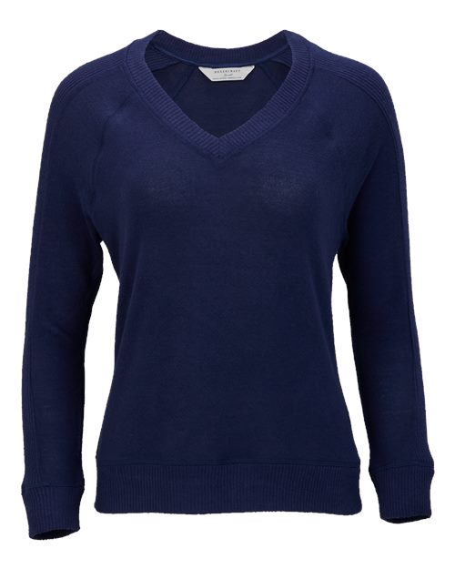 Boxercraft BW1201 Women's Cuddle V-Neck Pullover