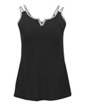 Boxercraft BW2506 Women's Split Shoulder Tank Top