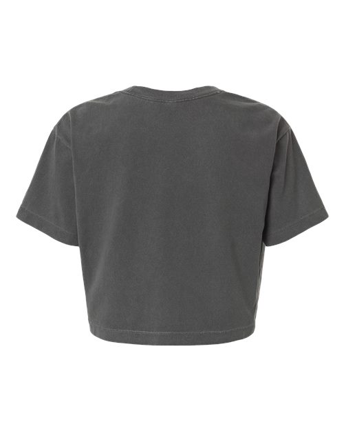 American Apparel 1302GD Women's Heavyweight Cotton Garment-Dyed Boxy Cropped Tee