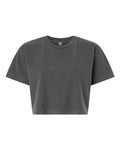 American Apparel 1302GD Women's Heavyweight Cotton Garment-Dyed Boxy Cropped Tee